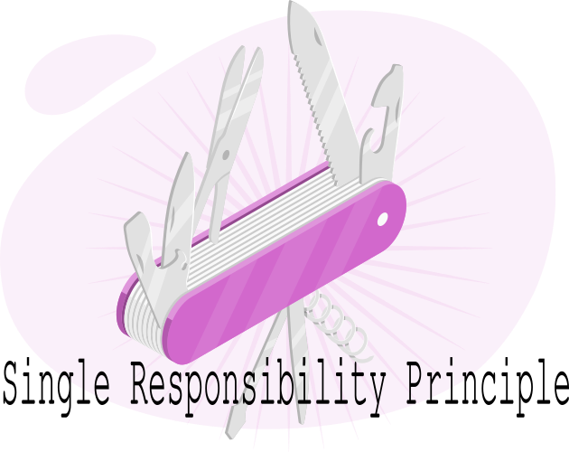 S → Single Reponsability Principle (Princípio Responsabilidade Única)